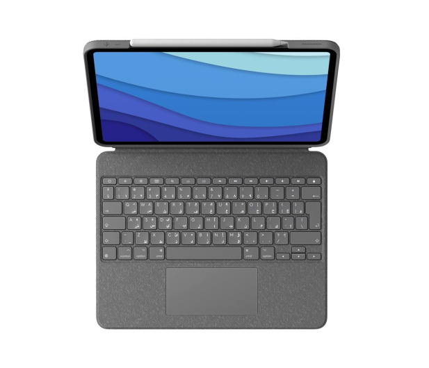 Logitech Combo Touch iPada Pro 12,9 (5. gen) UK Eng - 713401 - zdjęcie 2